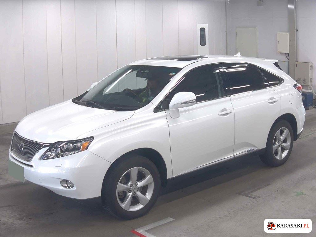 Lexus RX 2010 z aukcji japońskiej