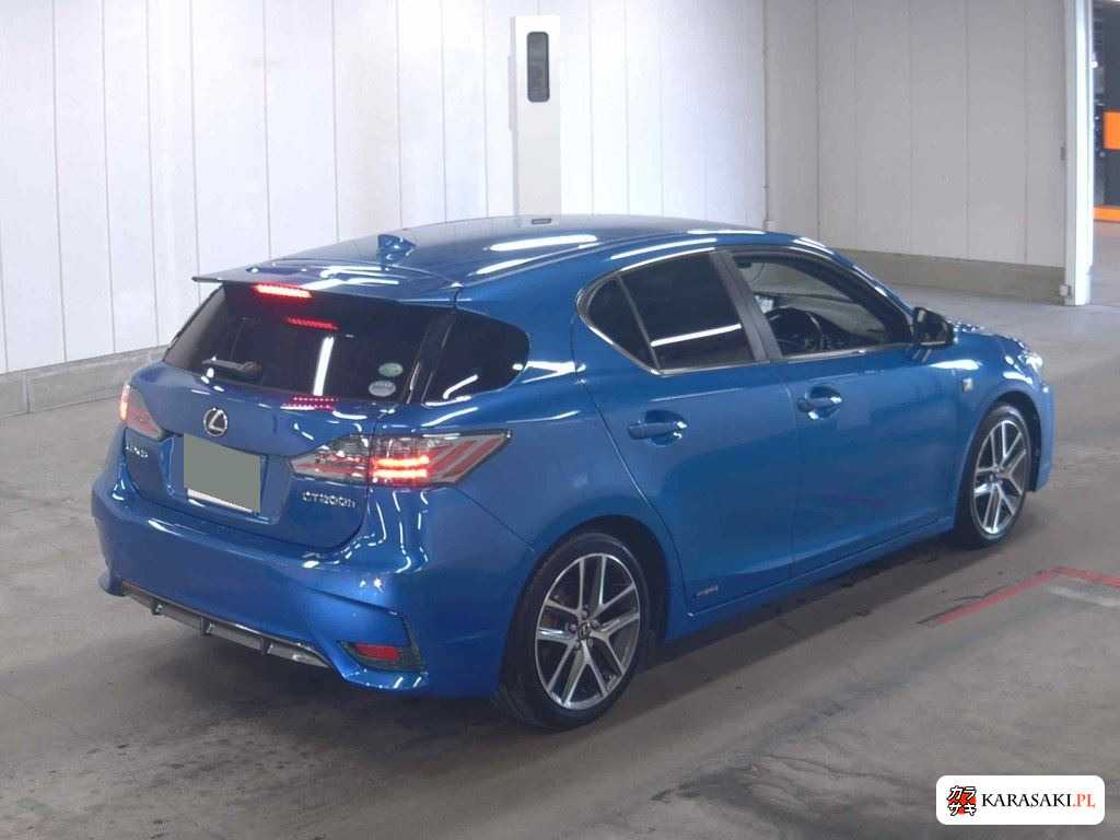 Lexus CT 2017 z aukcji japońskiej