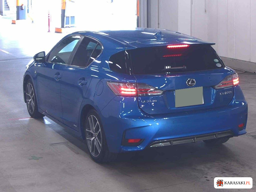 Lexus CT 2017 z aukcji japońskiej