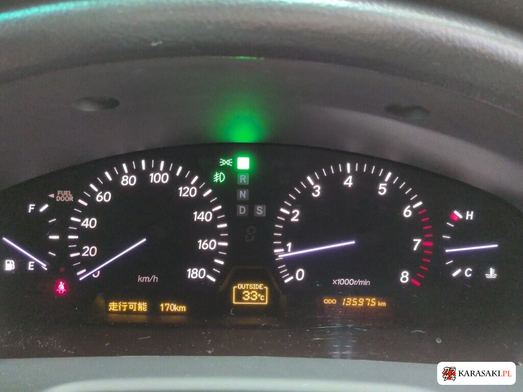 Toyota Celsior 2005 z aukcji japońskiej