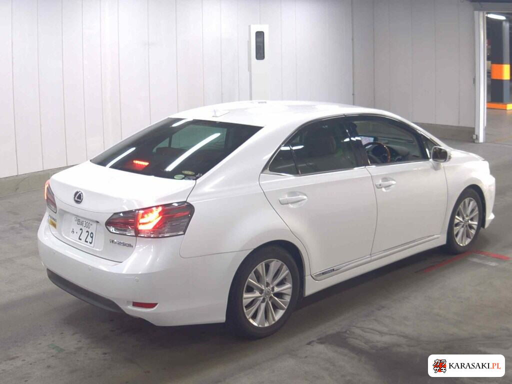 Lexus HS 2013 z aukcji japońskiej