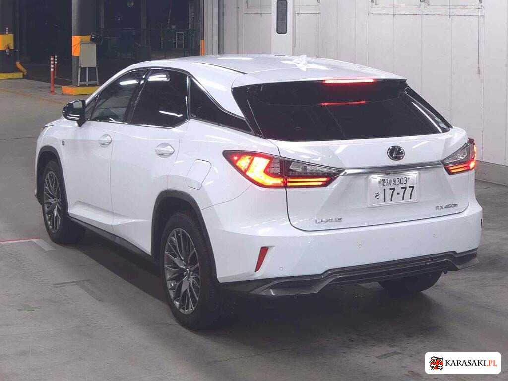 Lexus RX 2019 z aukcji japońskiej