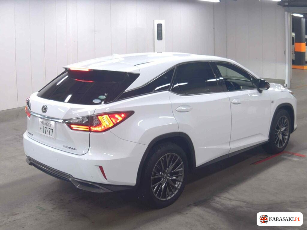 Lexus RX 2019 z aukcji japońskiej