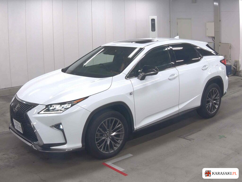 Lexus RX 2019 z aukcji japońskiej