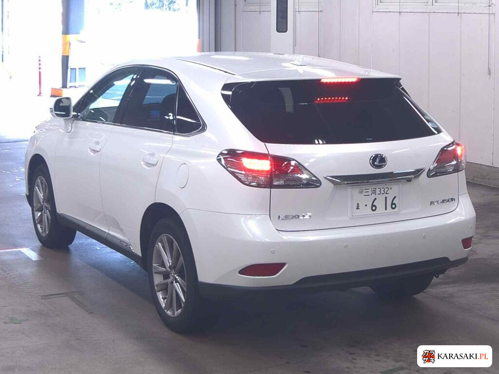 Lexus RX 2012 z aukcji japońskiej