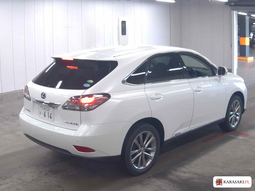 Lexus RX 2012 z aukcji japońskiej