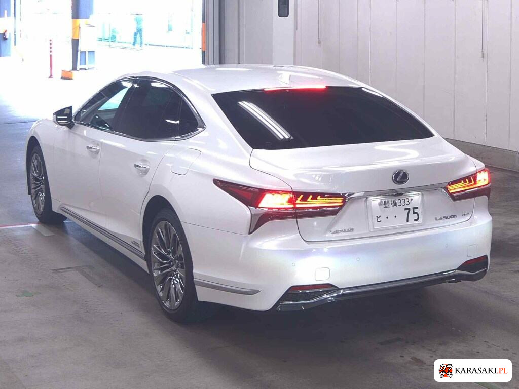 Lexus LS 2018 z aukcji japońskiej