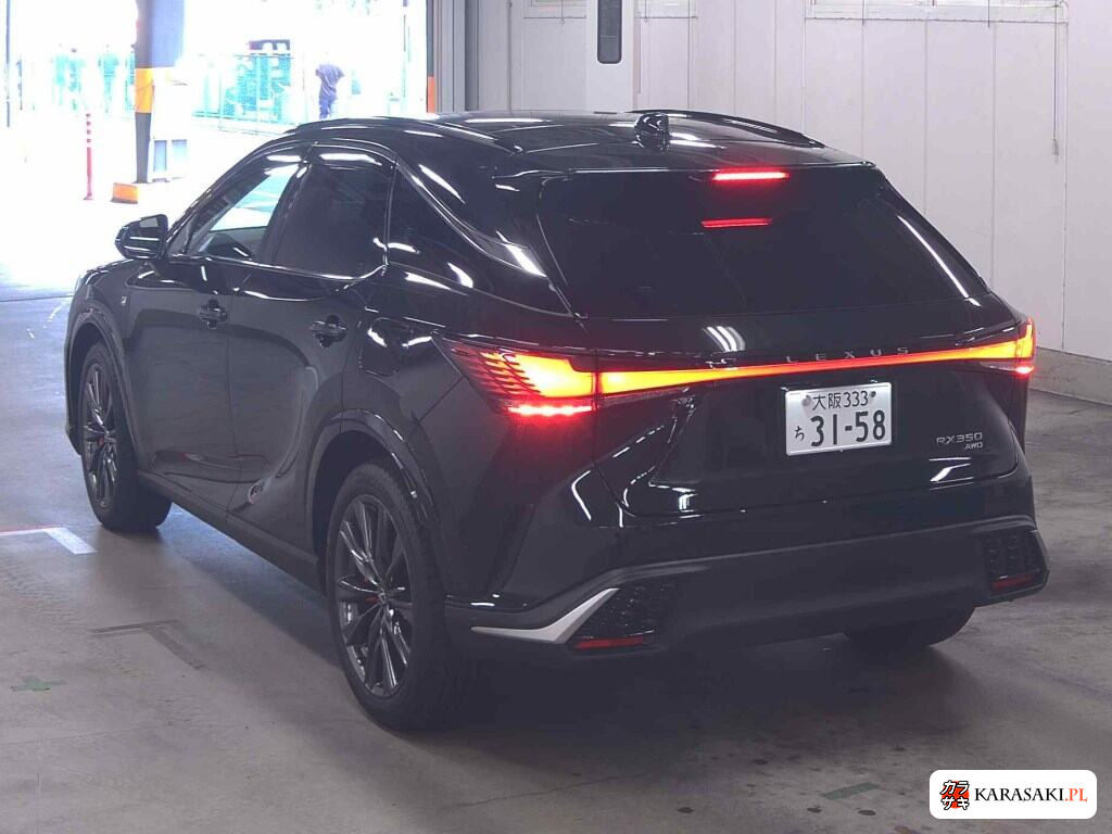 Lexus RX 2023 z aukcji japońskiej