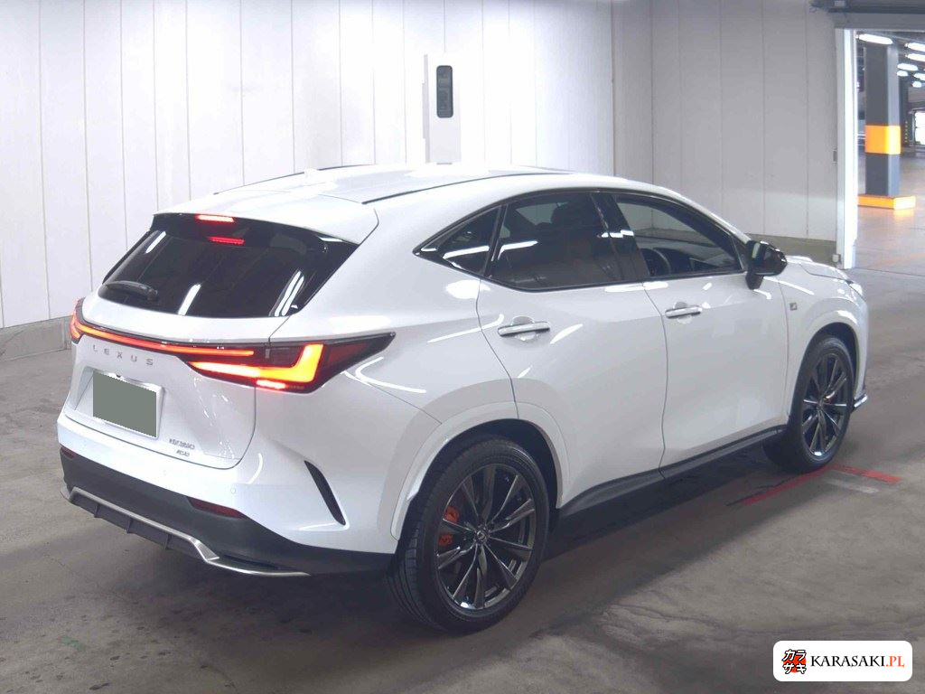 Lexus NX 2023 z aukcji japońskiej
