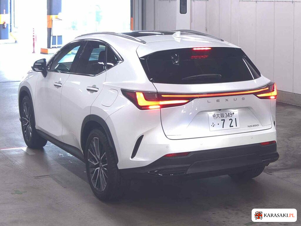 Lexus NX 2022 z aukcji japońskiej