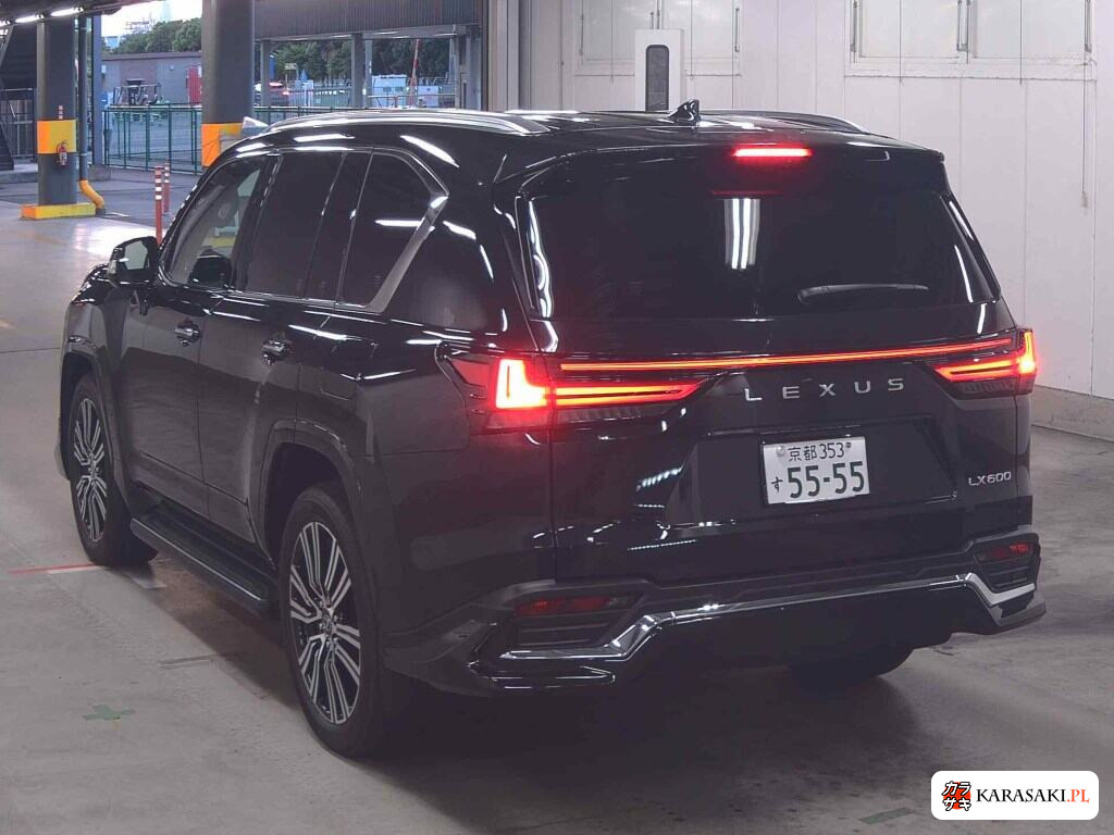 Lexus LX 2025 z aukcji japońskiej