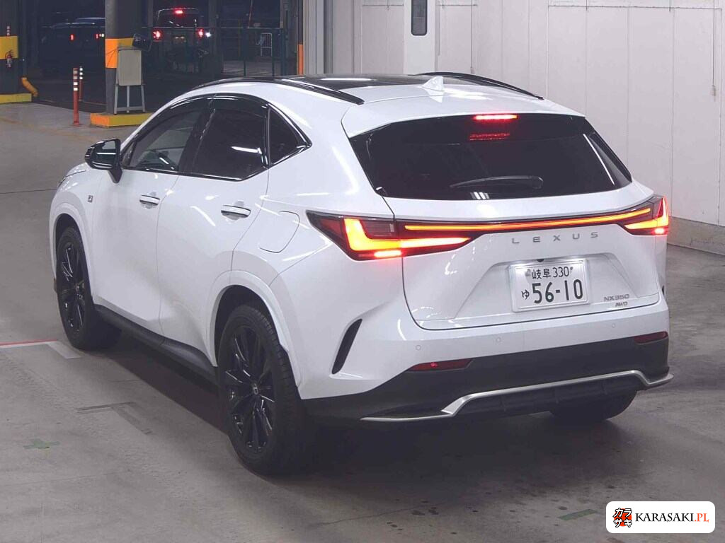 Lexus NX 2022 z aukcji japońskiej