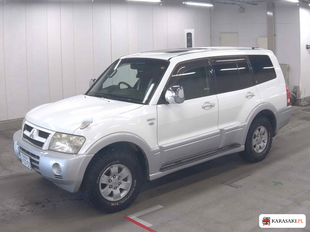 Mitsubishi Pajero 2002 z aukcji japońskiej