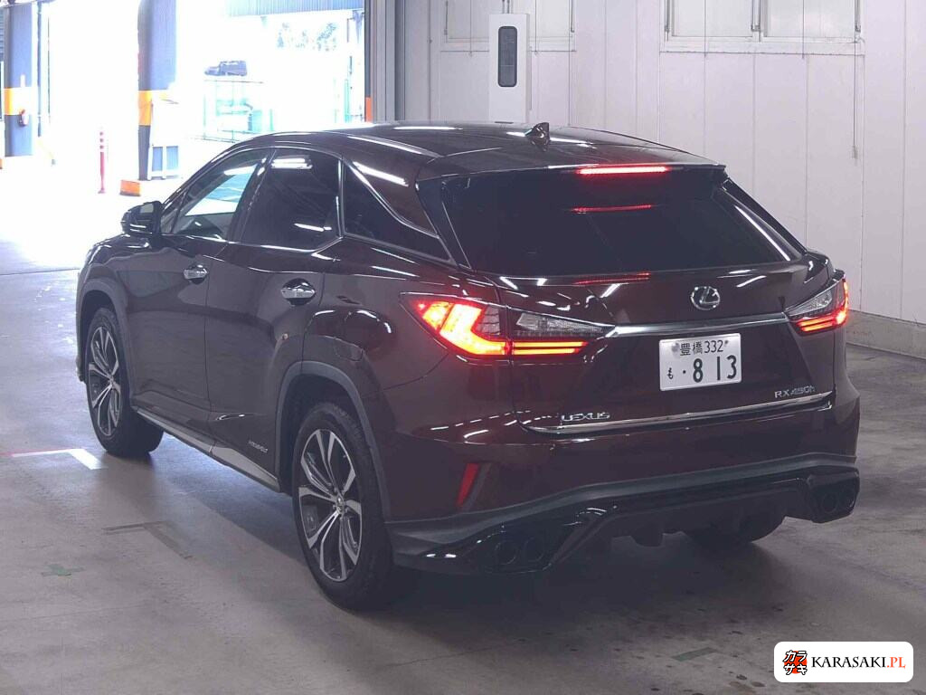 Lexus RX 2017 z aukcji japońskiej