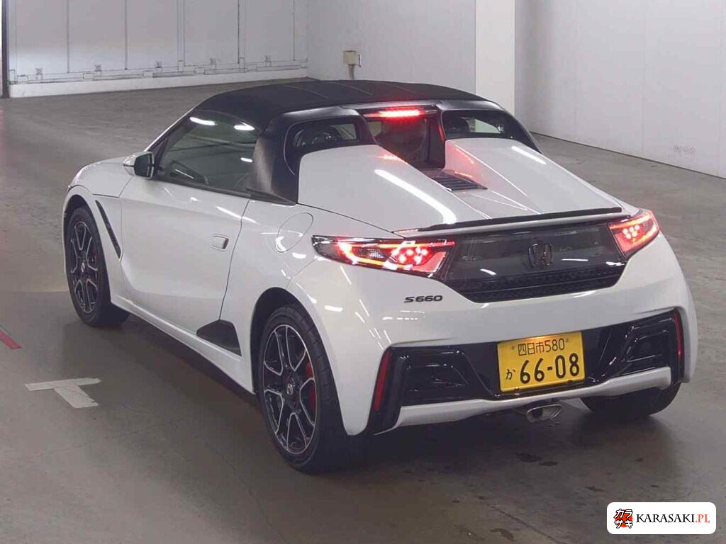 Honda S660 2022 z aukcji japońskiej