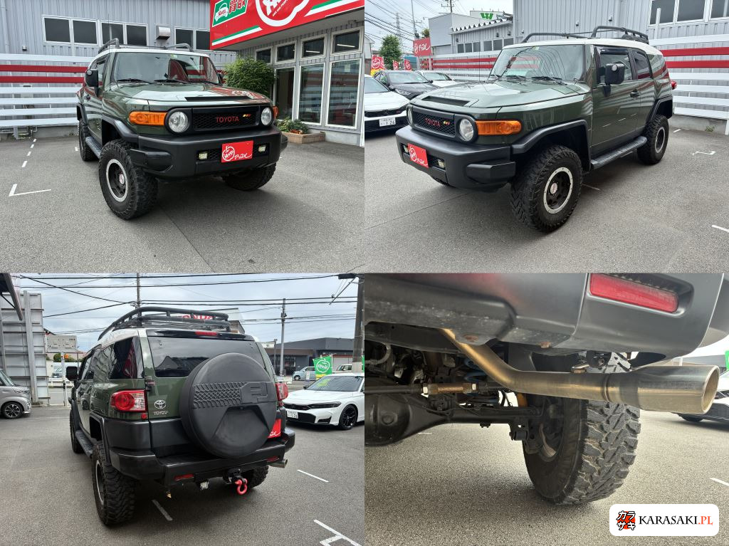 America Toyota FJ Cruiser 2011 z aukcji japońskiej