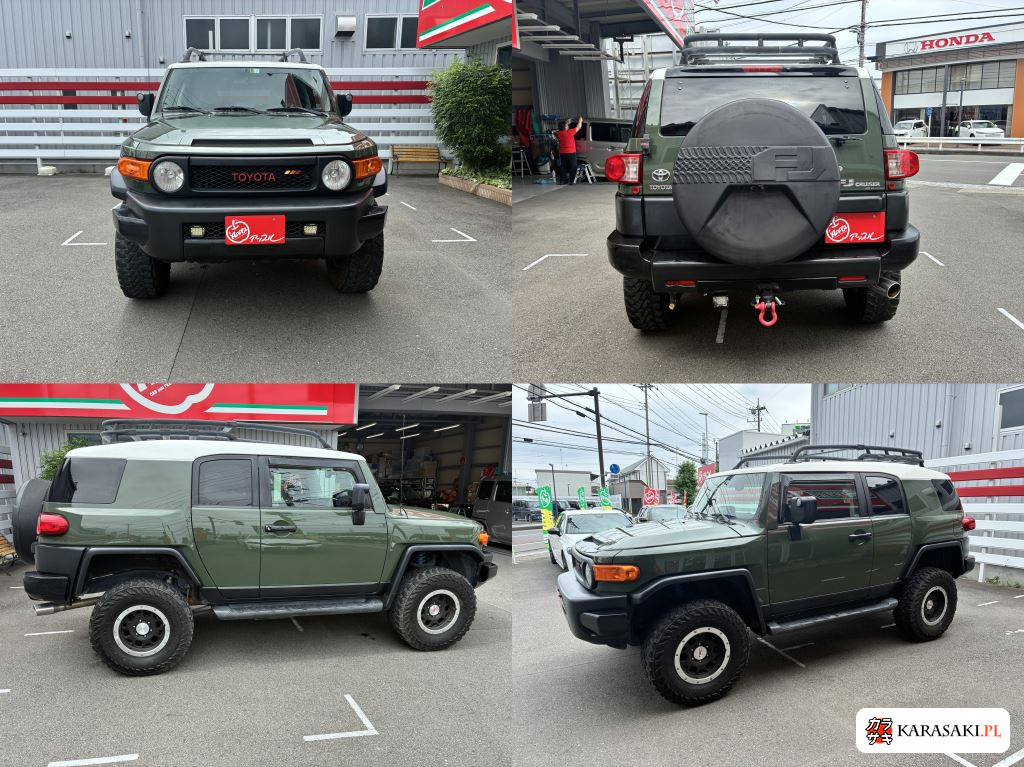 America Toyota FJ Cruiser 2011 z aukcji japońskiej