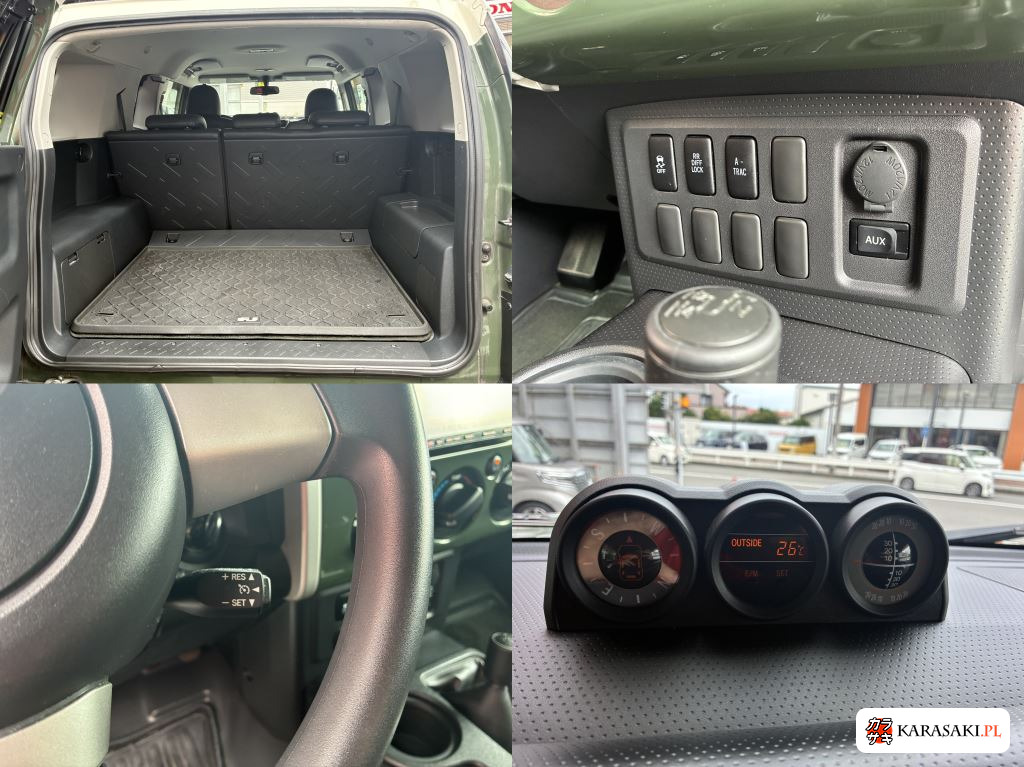 America Toyota FJ Cruiser 2011 z aukcji japońskiej