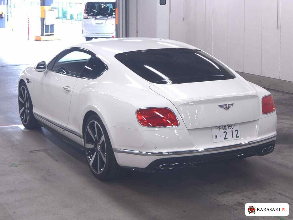 Bentley Continental 2017 z aukcji japońskiej
