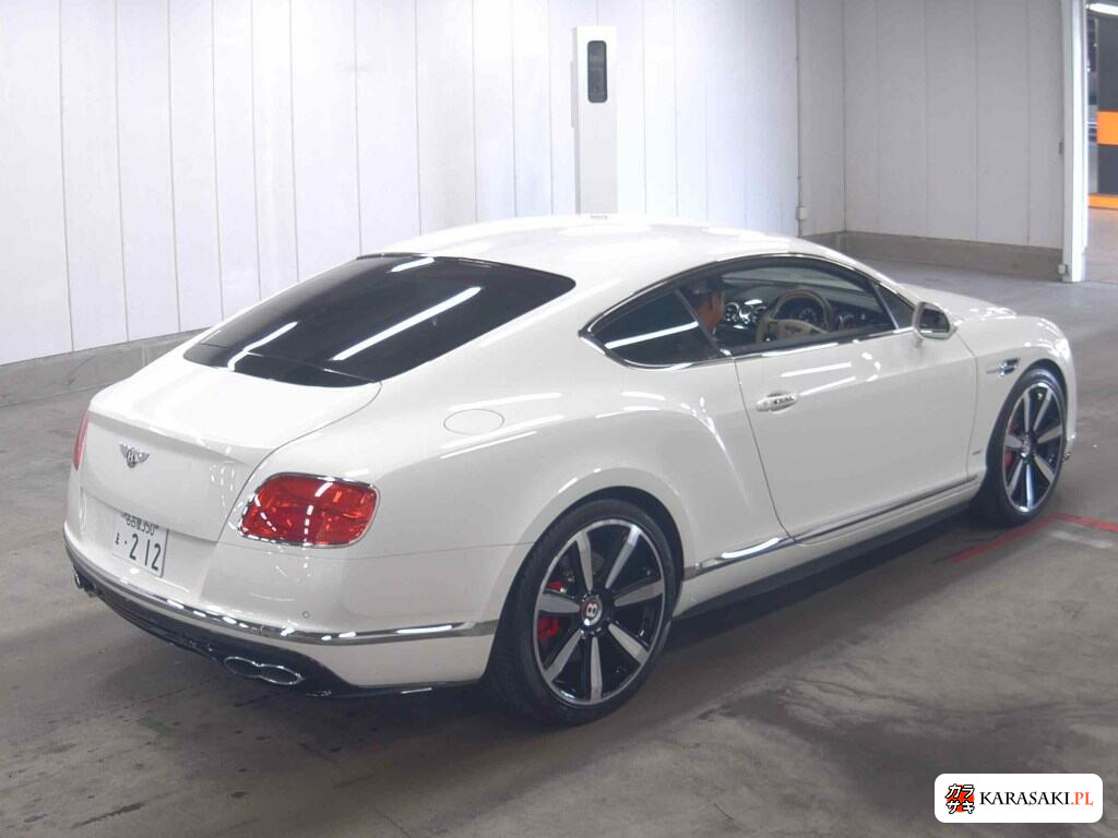 Bentley Continental 2017 z aukcji japońskiej