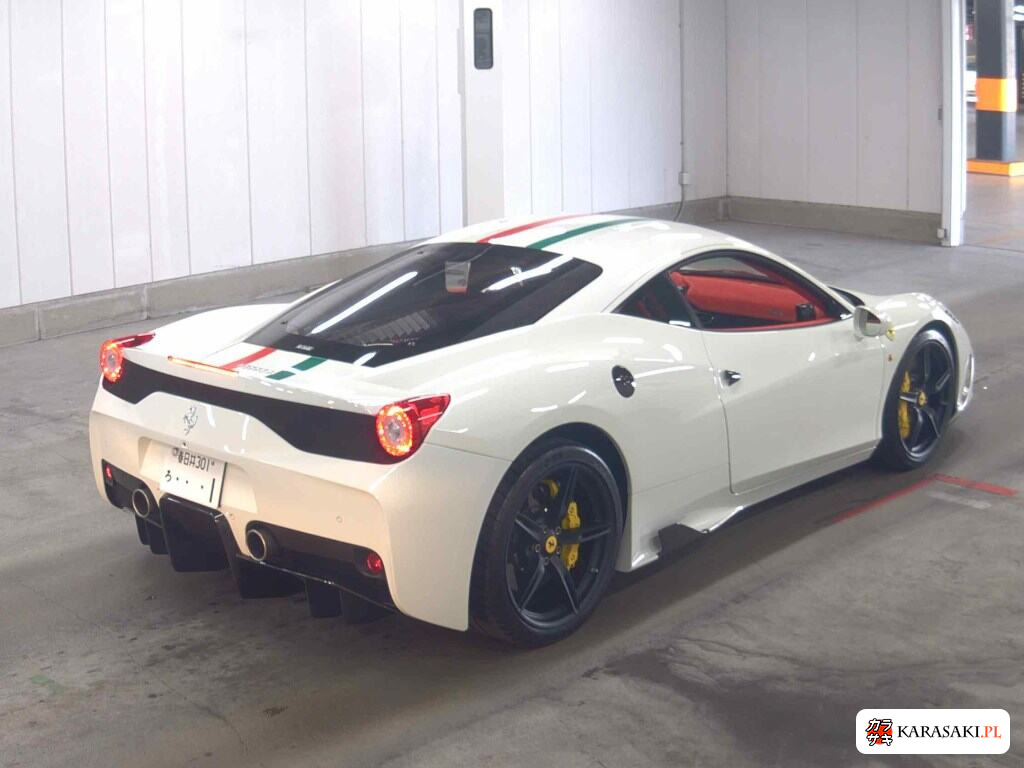 Ferrari 458 Speciale 2015 z aukcji japońskiej
