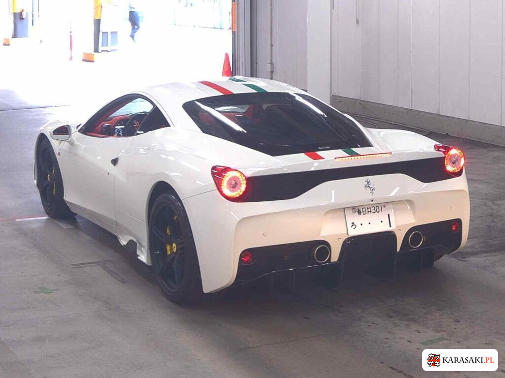Ferrari 458 Speciale 2015 z aukcji japońskiej