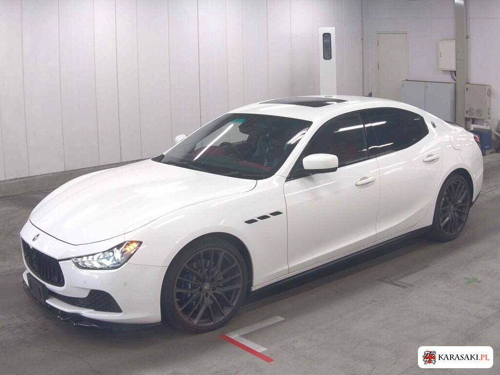 Maserati Ghibli 2016 z aukcji japońskiej