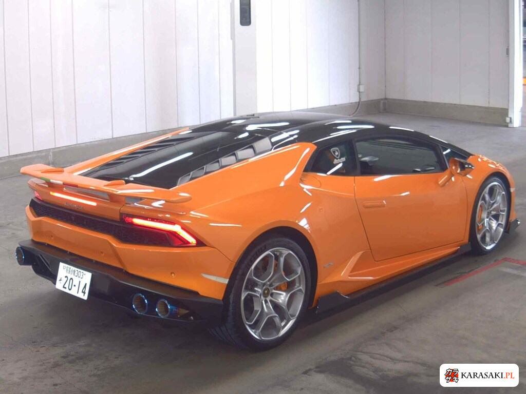 Lamborghini Huracan 2015 z aukcji japońskiej
