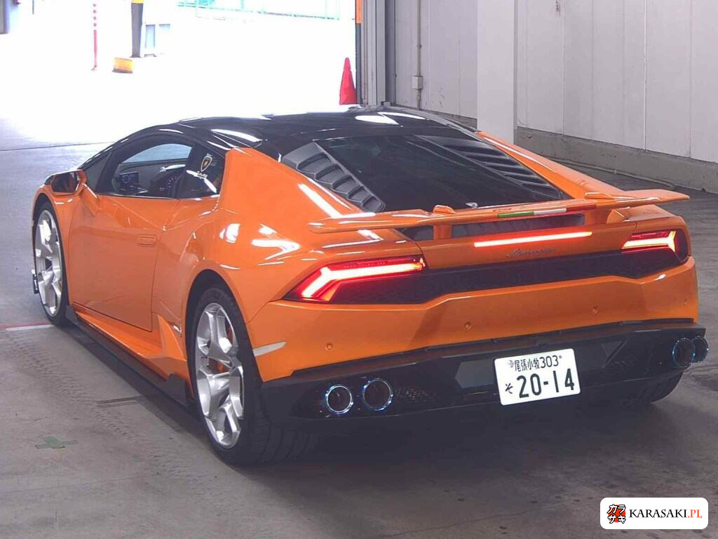 Lamborghini Huracan 2015 z aukcji japońskiej
