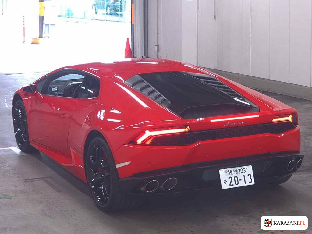 Lamborghini Huracan 2014 z aukcji japońskiej