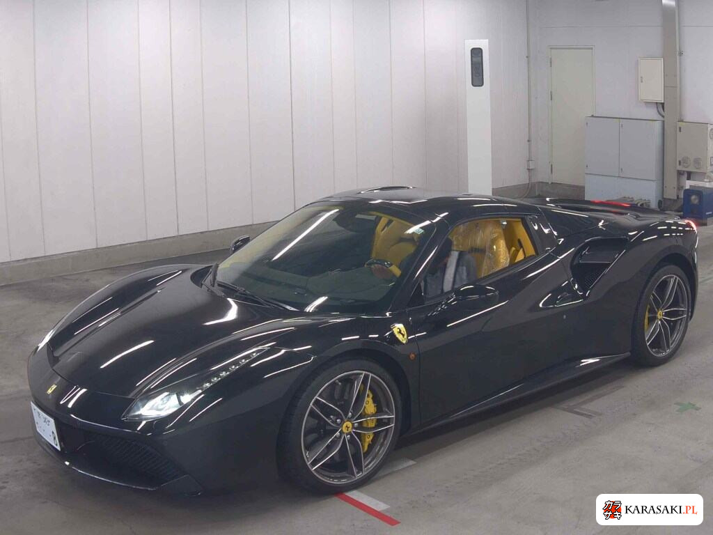 Ferrari 488 Spider 2016 z aukcji japońskiej