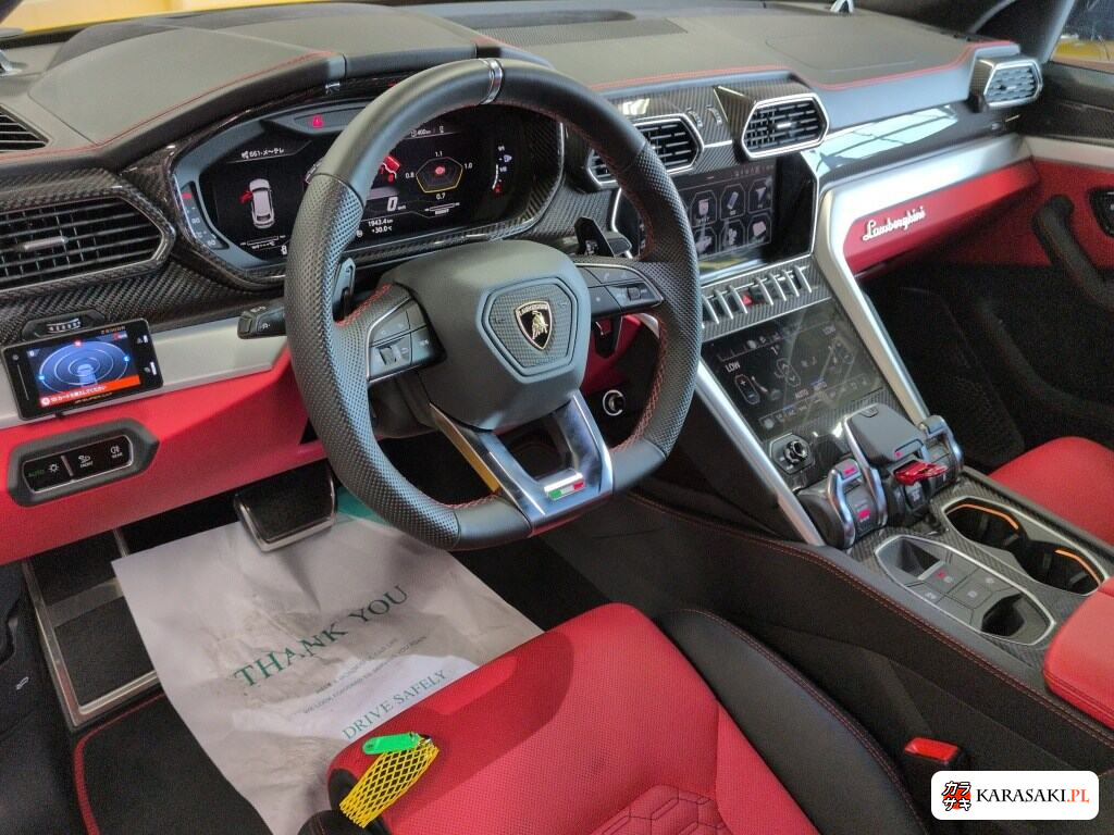Lamborghini Urus 2020 z aukcji japońskiej