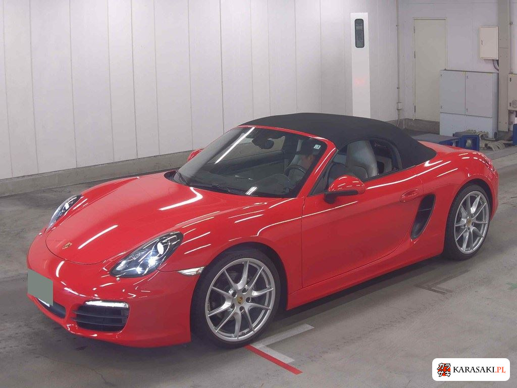 Porsche Boxster 2014 z aukcji japońskiej