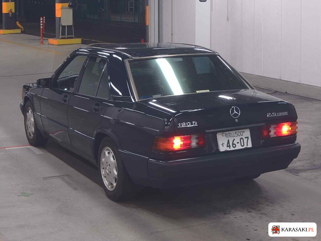 Mercedes-Benz 190 Class 1992 z aukcji japońskiej
