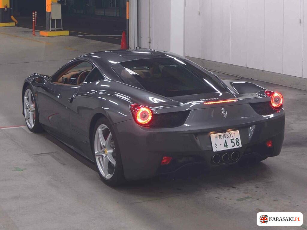Ferrari 458 Italia 2016 z aukcji japońskiej