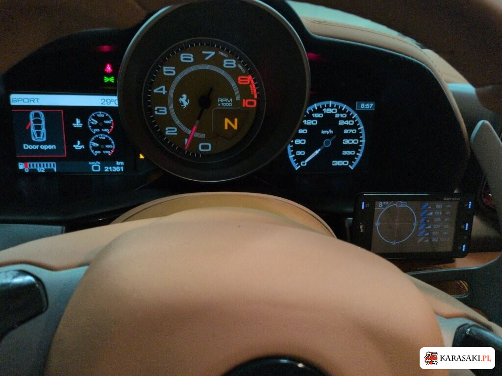 Ferrari 458 Italia 2016 z aukcji japońskiej