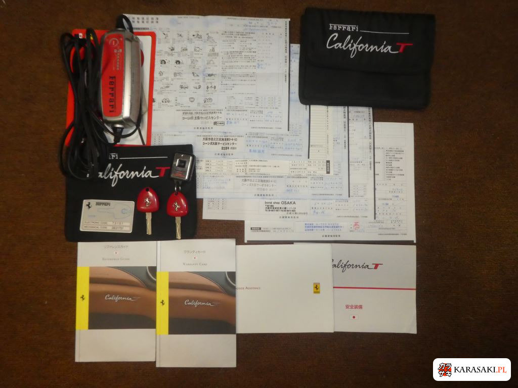 Ferrari California T 2016 z aukcji japońskiej