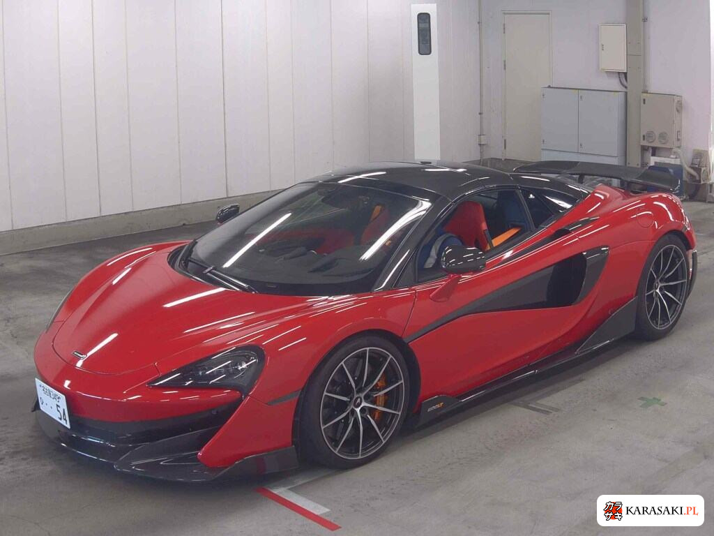 McLaren 600LT Spider 2019 z aukcji japońskiej