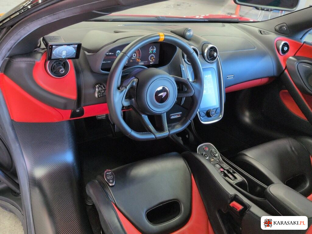 McLaren 600LT Spider 2019 z aukcji japońskiej