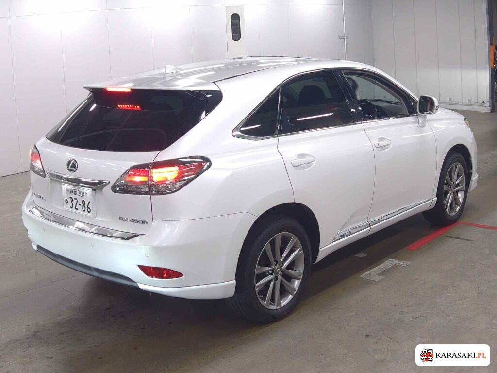 Lexus RX 2013 z aukcji japońskiej