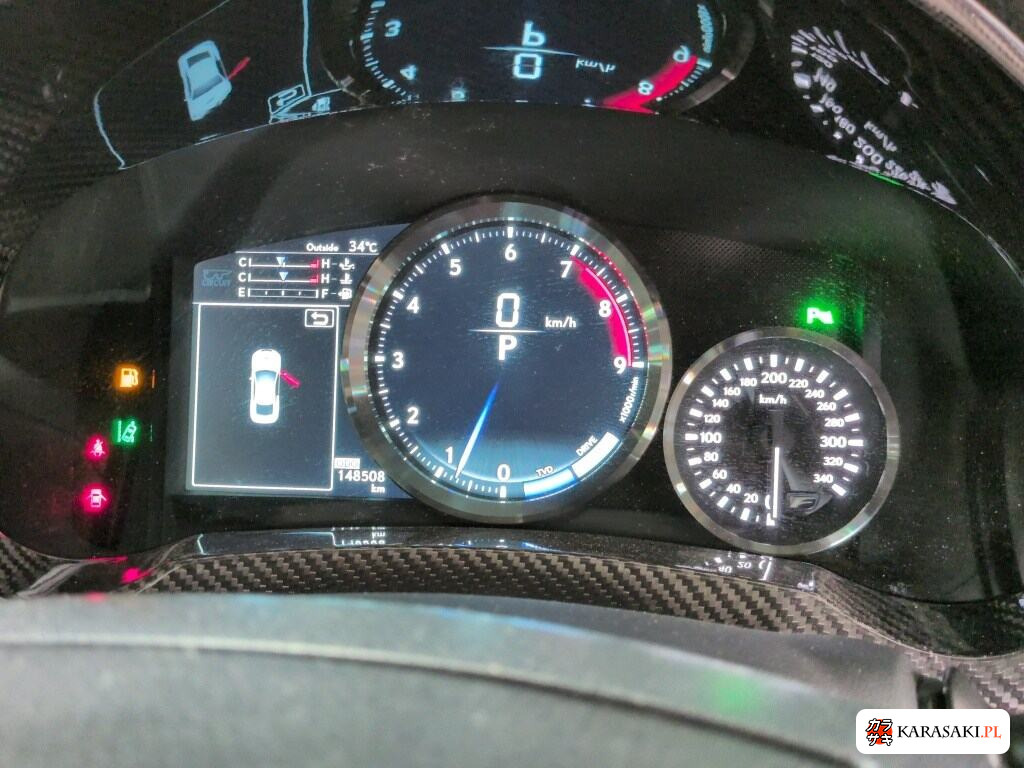Lexus RC F 2015 z aukcji japońskiej