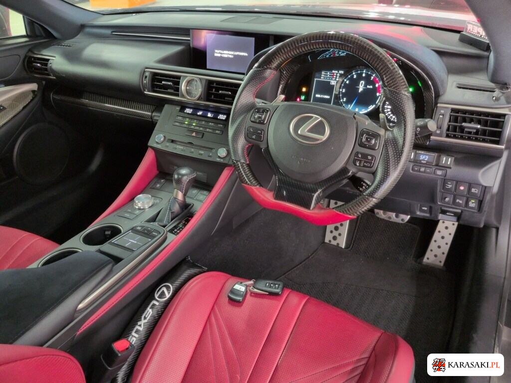 Lexus RC F 2015 z aukcji japońskiej