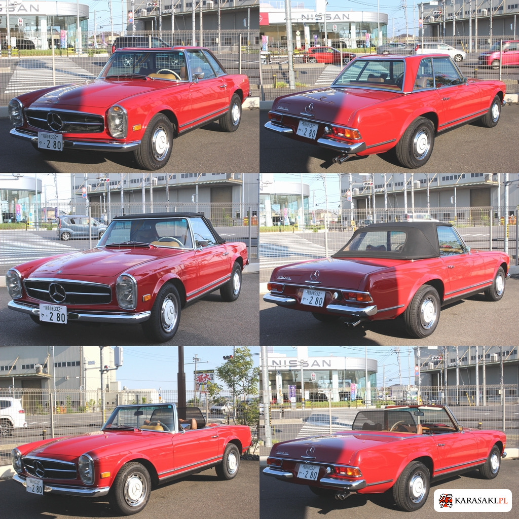Mercedes-Benz SL 1989 z aukcji japońskiej