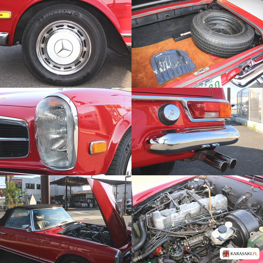 Mercedes-Benz SL 1989 z aukcji japońskiej