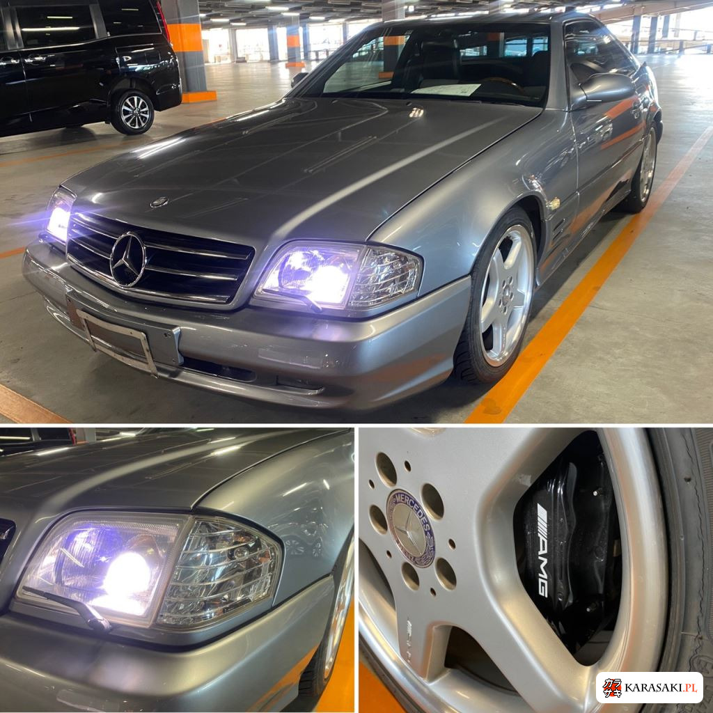 Mercedes-Benz SL 1990 z aukcji japońskiej