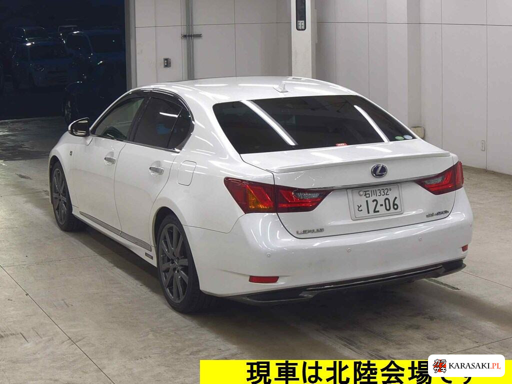 Lexus GS 2013 z aukcji japońskiej