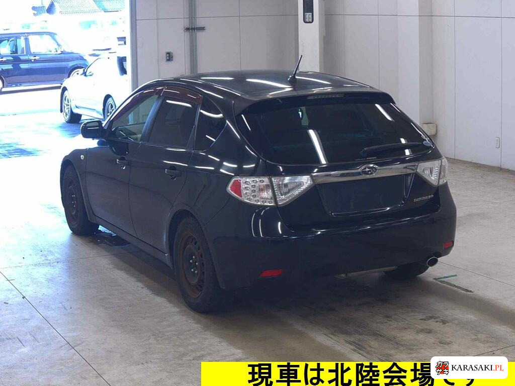 Subaru Impreza 2007 z aukcji japońskiej