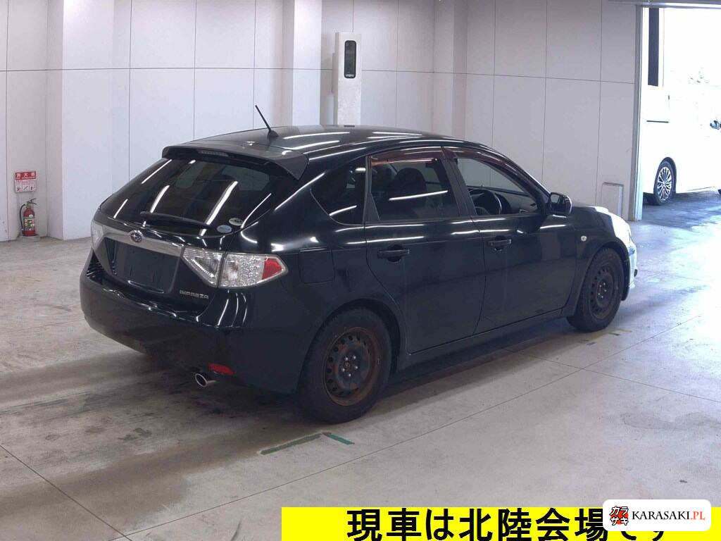 Subaru Impreza 2007 z aukcji japońskiej