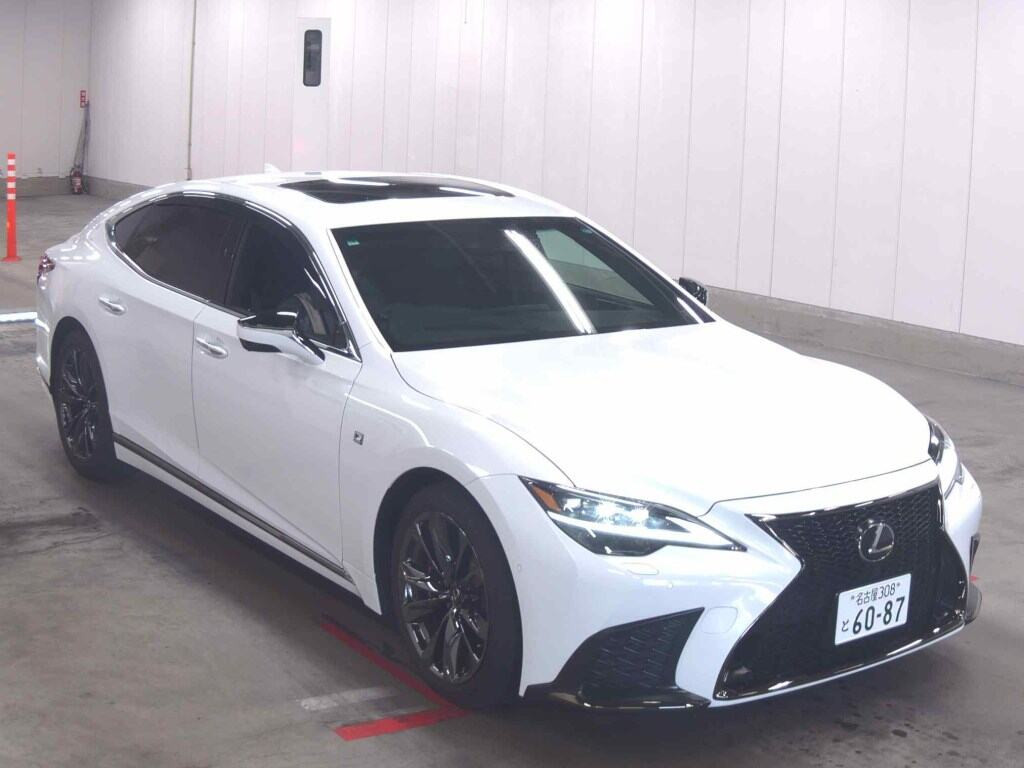 Lexus LS 2023 z aukcji japońskiej