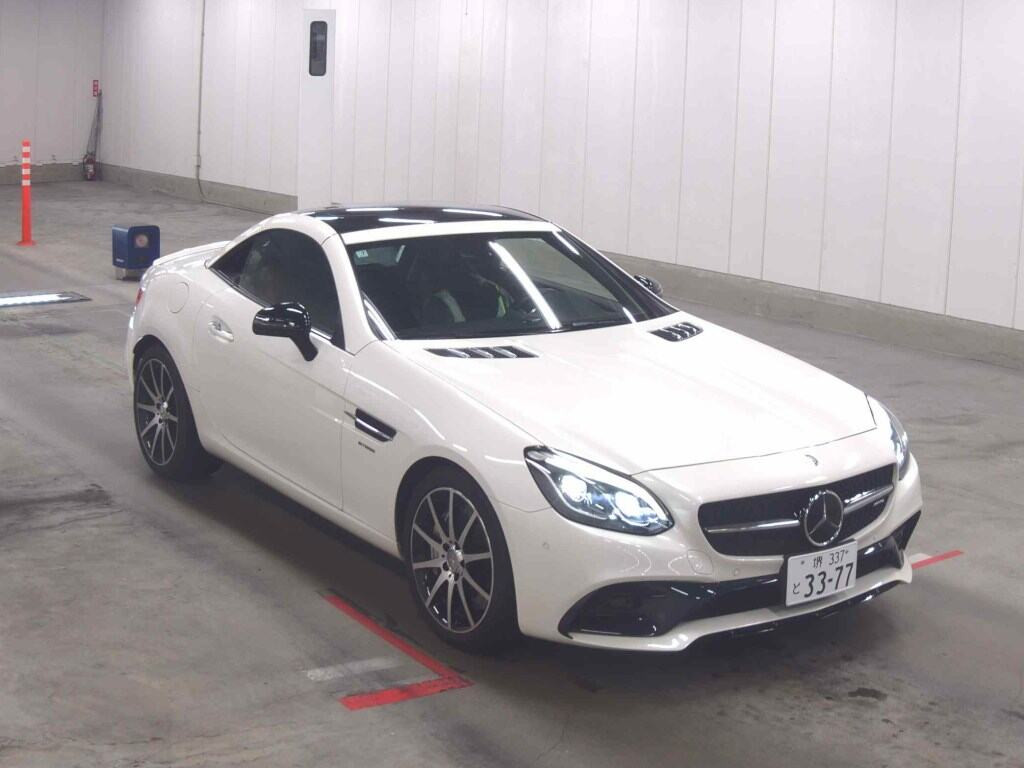 Mercedes-AMG SLC 2017 z aukcji japońskiej